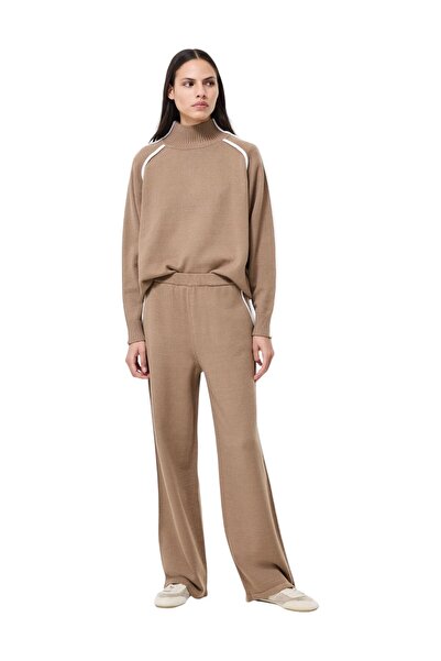 French Connection Women Elastic Wide Leg Trousers