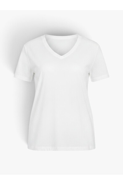 lumberjack 6M WB 11ATHEN 6FX Kadın Bej T-Shirt - 102063454