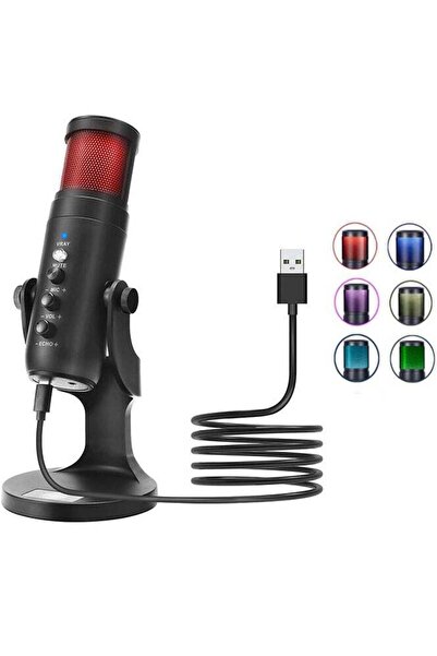 Jmary MC-PW9 Professional USB Microphone for Podcast live Streaming