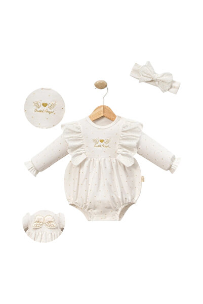 Lova BABY ANGEL NAKIŞLI KIZ BEBEK ROMPER