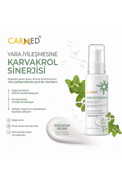 VACROLDERM ONARICI VE YENİLEYİCİ BAKIM KREMİ