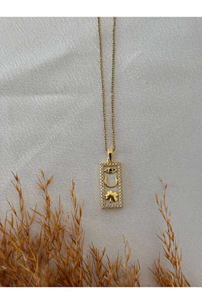 stainless steell Luck & Blessing Necklace Steel Necklace