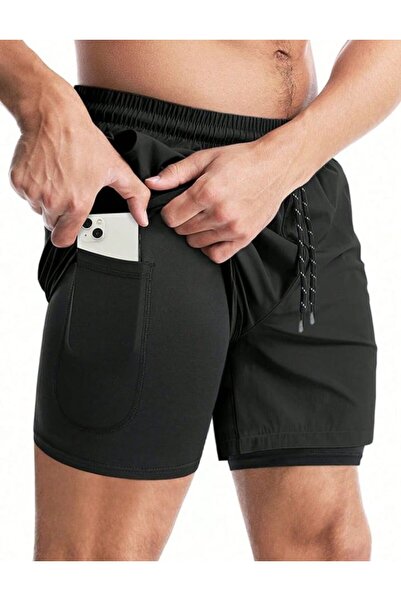 Award Fashion Men's Quick Dry Fitness Training Halısa Short Tights Outdoor Sh...