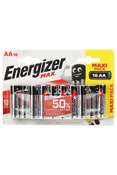 Energizer Baterie alcalină MAX AA (R6) 16 bucăți pentru controlerul XBOX 360 ...