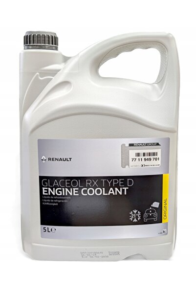 NO BRAND LICHID DE RĂCIRE RENAULT GLACEOL RX TIP D 7711949701 5 L, NOU ȘI ORI...