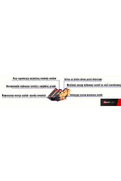 NO BRAND Ham universal pentru motocoasă