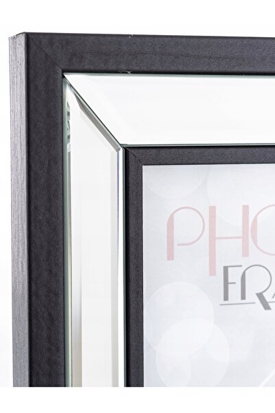 NO BRAND RAMĂ PENTRU FOTOGRAFII 10x15, DE MASA, ELEGANTĂ, GLAMOUR, NEAGRĂ