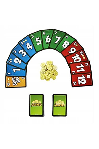 Mattel Games Joc de cărți Skip-Bo Masters HJR21