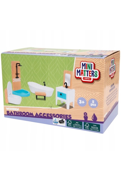 NO BRAND Blender mixer robot de bucătărie din lemn cu bol, Mini Maters 18m