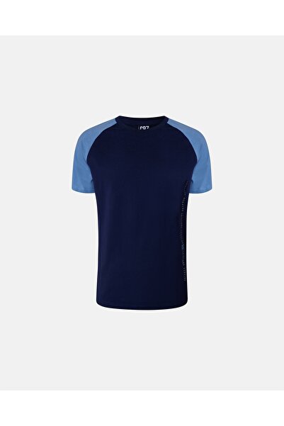 NO BRAND Set de pijamale pentru bărbați CR7, din bumbac, cu mânecă scurtă, Cr...
