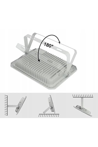Baproy Proiector LED cu Reflector Extern Bapro 200W 6000K 20000lm Impermeabil...