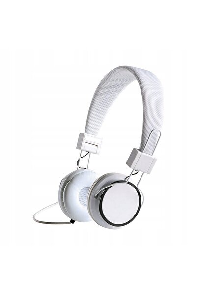 Grundig 76. Căști over-ear albe 52670, cablu 1.2m