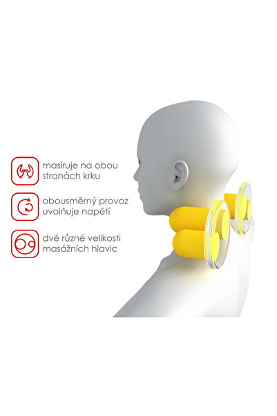 NO BRAND BeautyRelax Pernă de masaj BR-060 Shiatsu