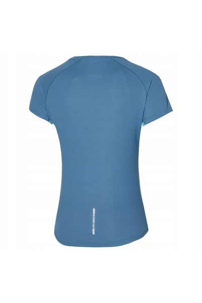 MIZUNO Tricou de alergare pentru femei Dryaeroflow, albastru Copen, XL