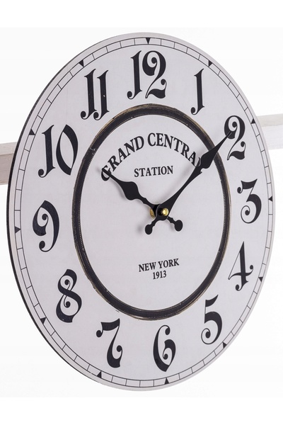 NO BRAND CEAS DE PERETE LOFT 34 CM, STIL VINTAGE, PENTRU SUFRAGERIE SAU BUCĂT...