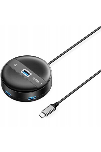 Orico Hub USB-C cu 4 porturi, adaptor super rapid cu cablu prelungitor