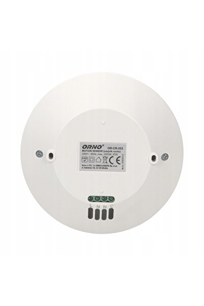 Orno Senzor de mișcare 360° IP20 2000W 3 senzori cu reglare a razăi de acțiun...