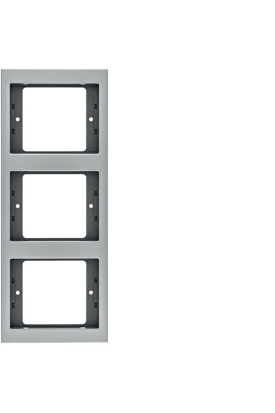 hager BERKER K.5 Cadru vertical triplu din aluminiu 13337003