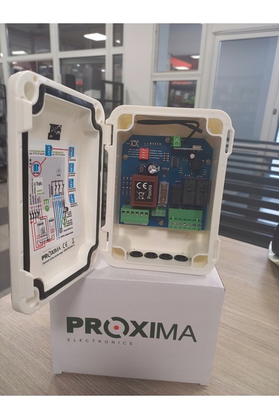 PROXIMA SBK NC - pentru POARTĂ GLISANTĂ 230V + 2x telecomandă DUO 433,92 MHz