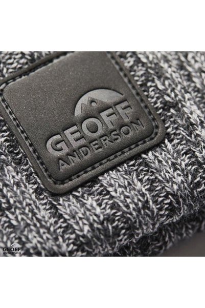 NO BRAND Căciulă GEOFF ANDERSON - WizWool Njal Beanie Negru