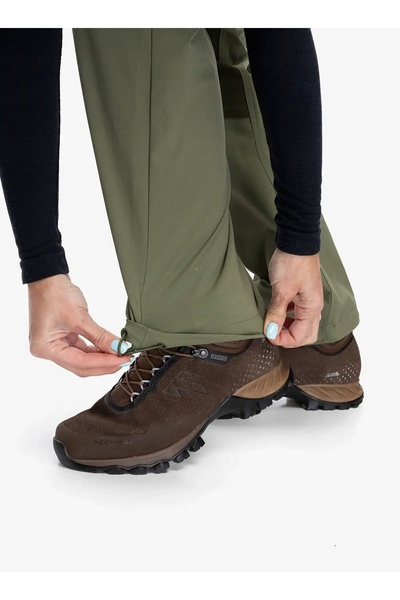Mammut Pantaloni hibridi Zinal pentru femei - marsh/dark marsh 38 (S)