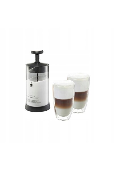 NO BRAND Spumator de lapte GEFU ANTONIO + pahare pentru latte GRATUITE