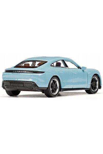 WELLY PORSCHE TAYCAN TURBO S ALB 1:24 MAȘINĂ METALICĂ NOUĂ 24107