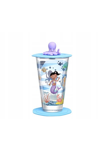 LEONARDO Pahar cu capac 300ml Sea BAMBINI AVVENTURA