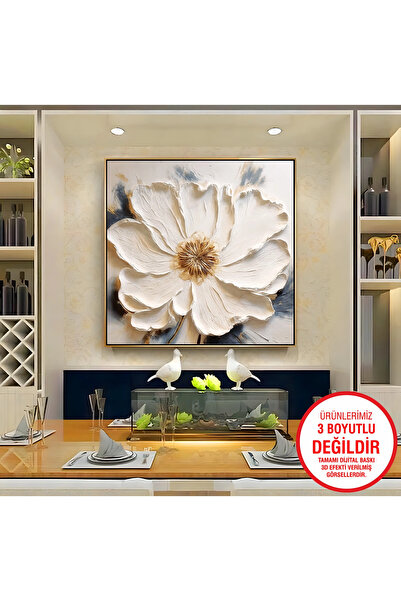 EMYA HOME Εκτύπωση σε καμβά με χρυσό μεταλλικό πλαίσιο και ανάγλυφη εμφάνιση ...