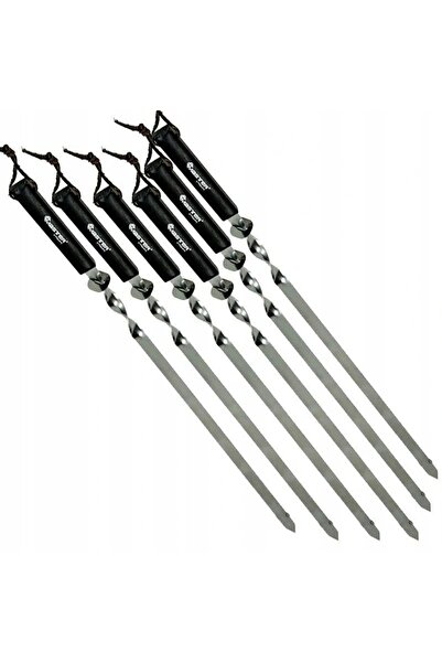 NO BRAND Frigărui Shampure pentru șașlâc 60 cm 6 bucăți Master Grill&Party