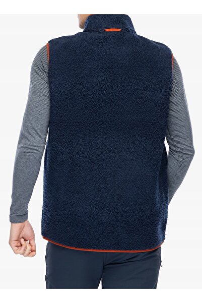 Fjällräven Fjallraven Vardag Vestă din fleece - bleumarin/maro frunze de toam...