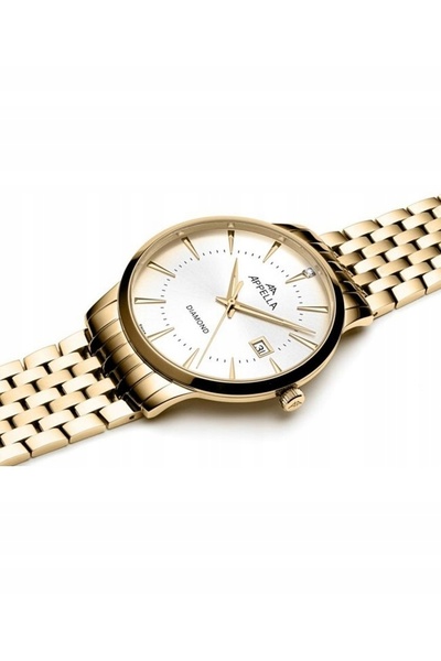 NO BRAND Ceas bărbătesc Appella Classic Diamond appella-L12003.1193DQ