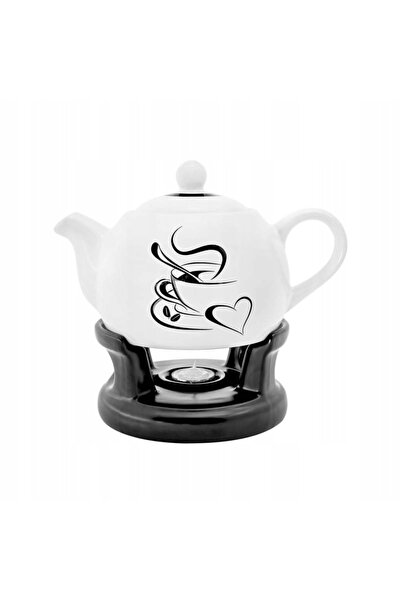 NO BRAND Fierbător ceramic elegant cu încălzitor 1L NBC