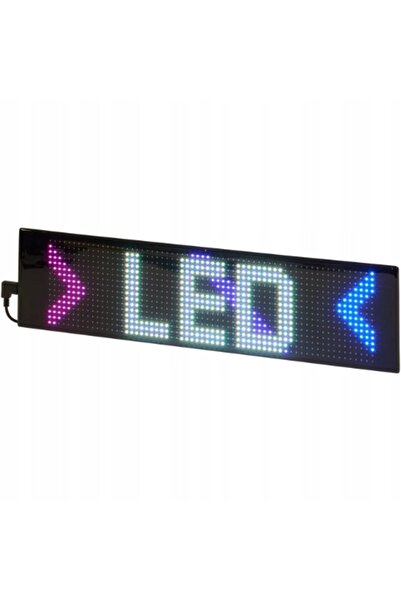 NO BRAND B.K. Placă LED cu pixeli luminoși, control prin aplicație, 37,4 x 9,...