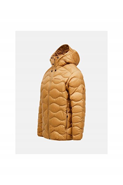 Peak Performance Geacă cu glugă Helium Down - culoare nisipiu deschis S
