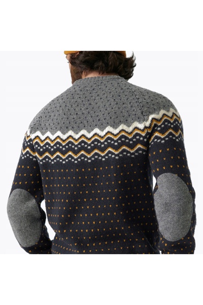 Fjällräven Pulover Fjallraven Ovik Knit Sweater – albastru închis M