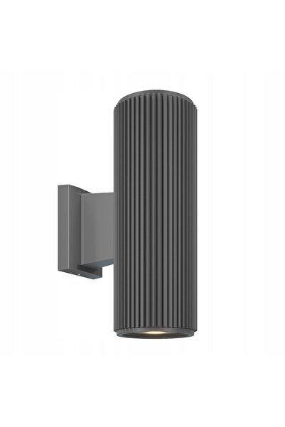 NO BRAND Aplică de perete exterior LED metal gri sus-jos 26 cm IP54 Maytoni