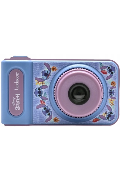 LEXIBOOK Cameră digitală pentru copii, Cameră de joc, Card de 8GB, Disney Sti...