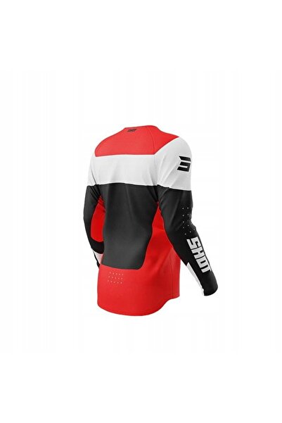 NO BRAND Hanorac Tricou SHOT RACING JUNIOR LEAGUE Roșu [Mărimea YXL]