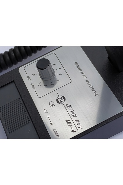 NO BRAND Microfon de masă ZETAGI MB+4 pentru radio CB (amplificat)