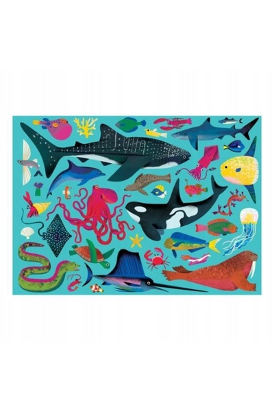 NO BRAND Crocodil: Puzzle OCEAN 500 piese 2886-1