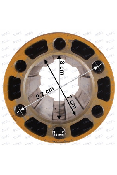 NO BRAND Tub de ghidare COMPLET pentru ciocan GSH27 1615806029
