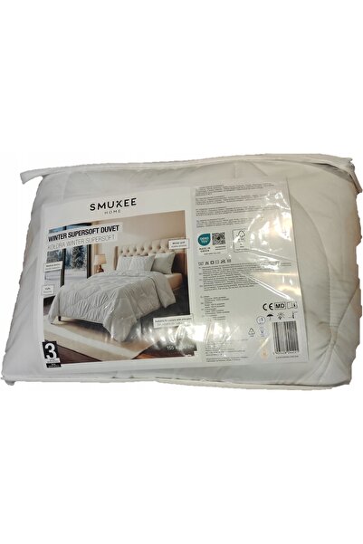NO BRAND SMUKEE Plapumă pufoasă de iarnă 155 x 200 cm WINTER SUPERSOFT 221