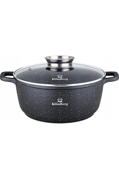 NO BRAND Vas de gătit din marmură AROMAKNOB 6.5L