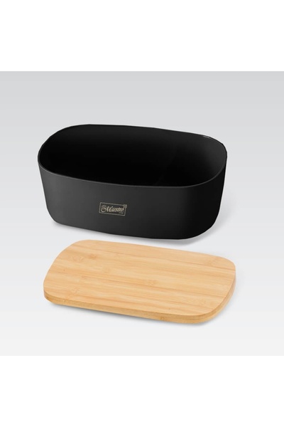 Maestro Chlebak cu tocător negru MR-1776-BLACK