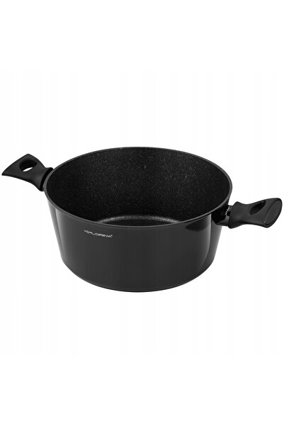 NO BRAND Florina Magnum 28cm 6.1L Oală de aluminiu cu capac, pentru inducție ...