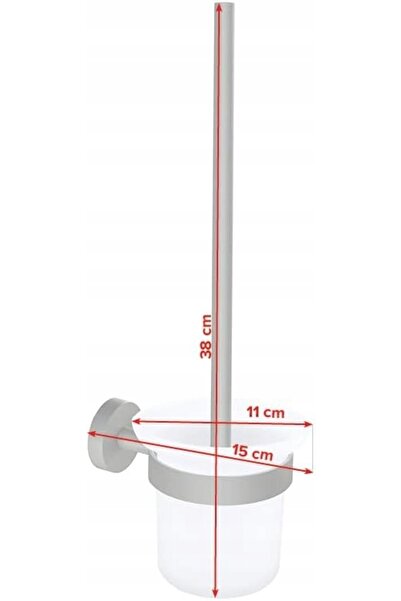 NO BRAND TESA MOON GREY perie pentru toaletă