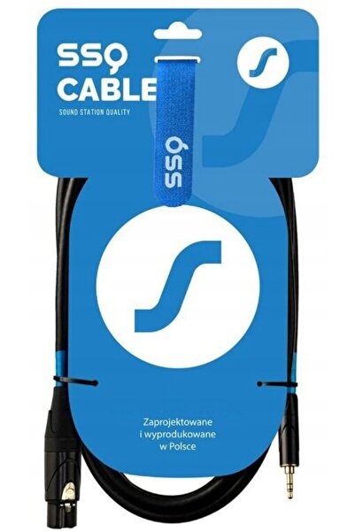 NO BRAND SSQ XLRMi1 - cablu XLR mamă / Jack stereo 3.5