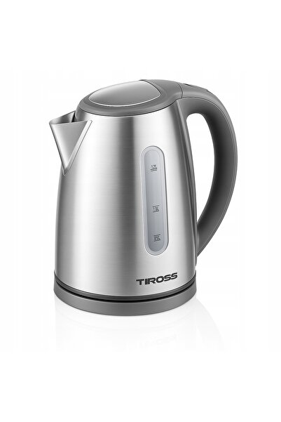 NO BRAND Ceainic electric din oțel de 2200 W, capacitate 1,7 L, TIROSS TS-1350