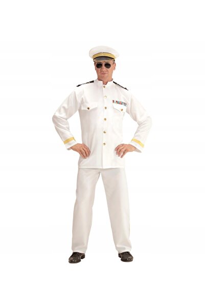 Widmann Costum de căpitan marin alb L 06873